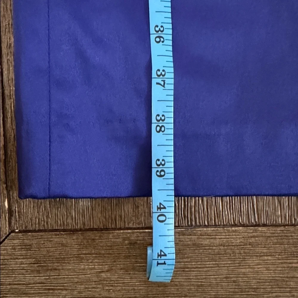 Talbots Royal Blue Duchesse Satin Maxi Skirt